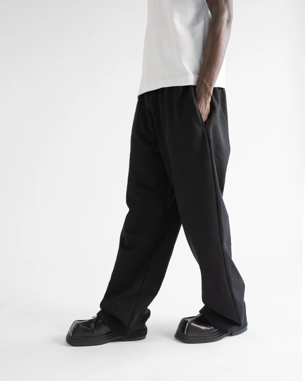 Black Baggy Sweatpants