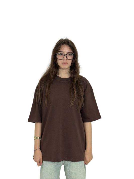 Brown Oversized Tee