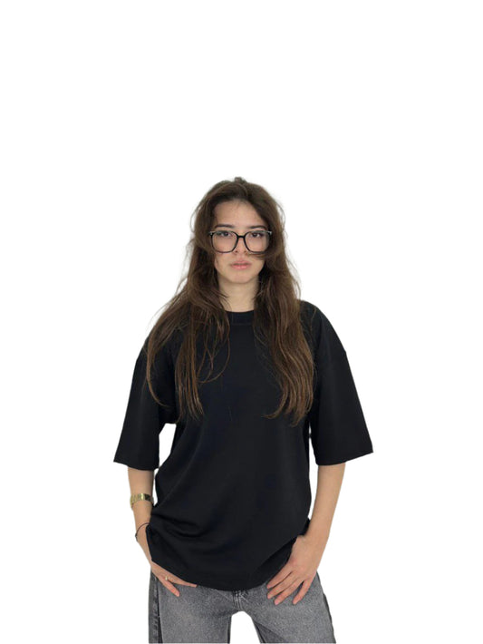 Black Oversized Tee