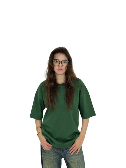 Green Oversized Tee