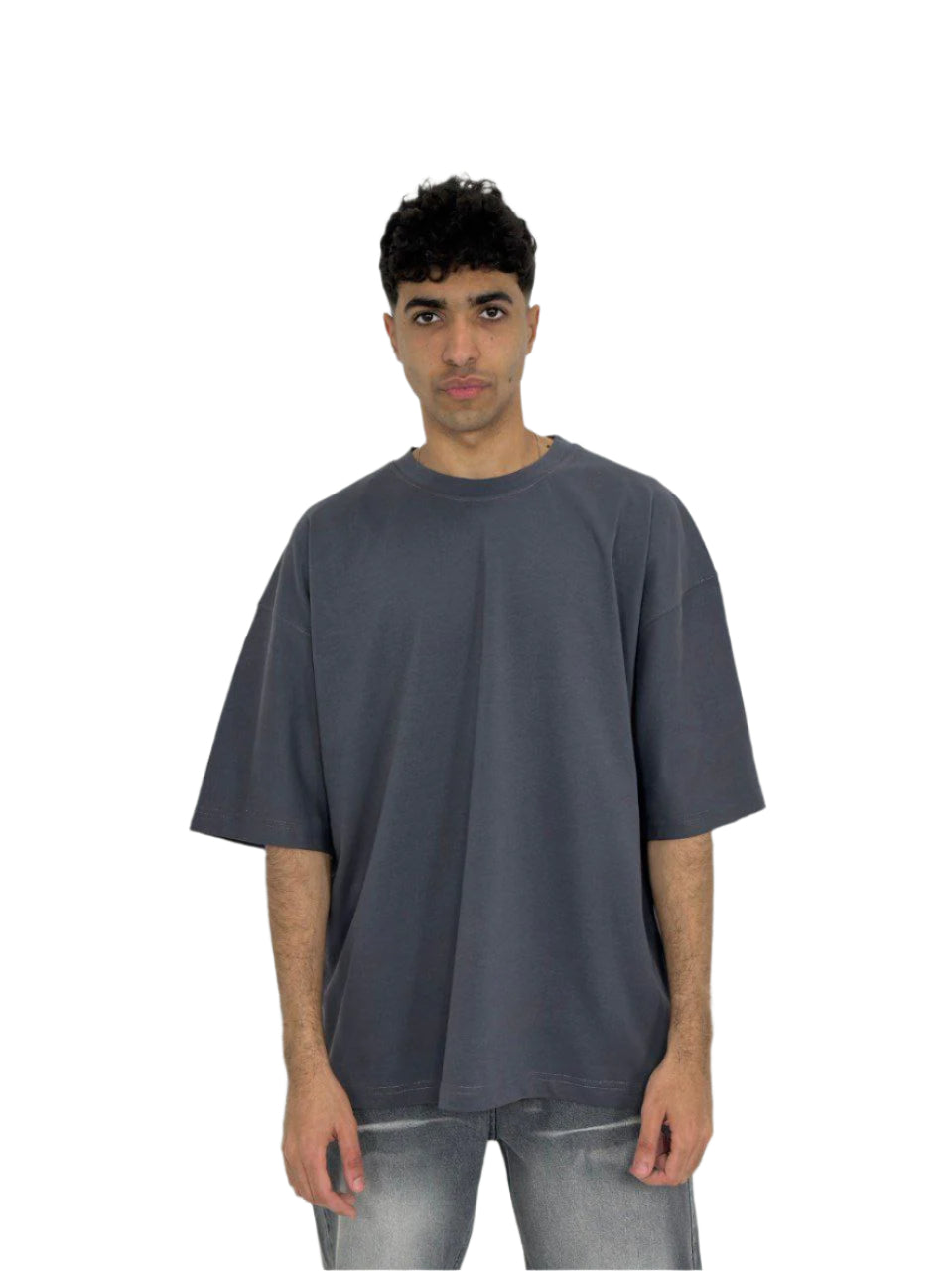Dark Gray Oversized Tee