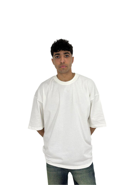 White Oversized Tee